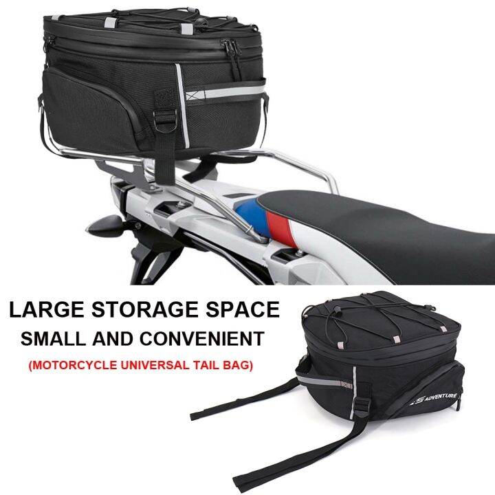 Motorcycle Saddle Bag Saddlebag Tailbag Tail Bag Mount Panniers Rack