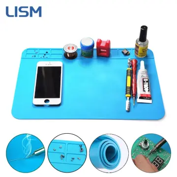 Silicone Mats Computer Repair Repair Tool Work Bench Mat Repair Heat  Resistant Electronics Mat Workbench Pad For Mobile Phone Laptop Computer