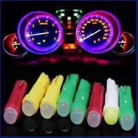 LEDไฟหน้าปัดรถยนต์10PCS ไฟเรือนไมล์ ไฟคอนโซล T5 LEDสีน้ำเงิน