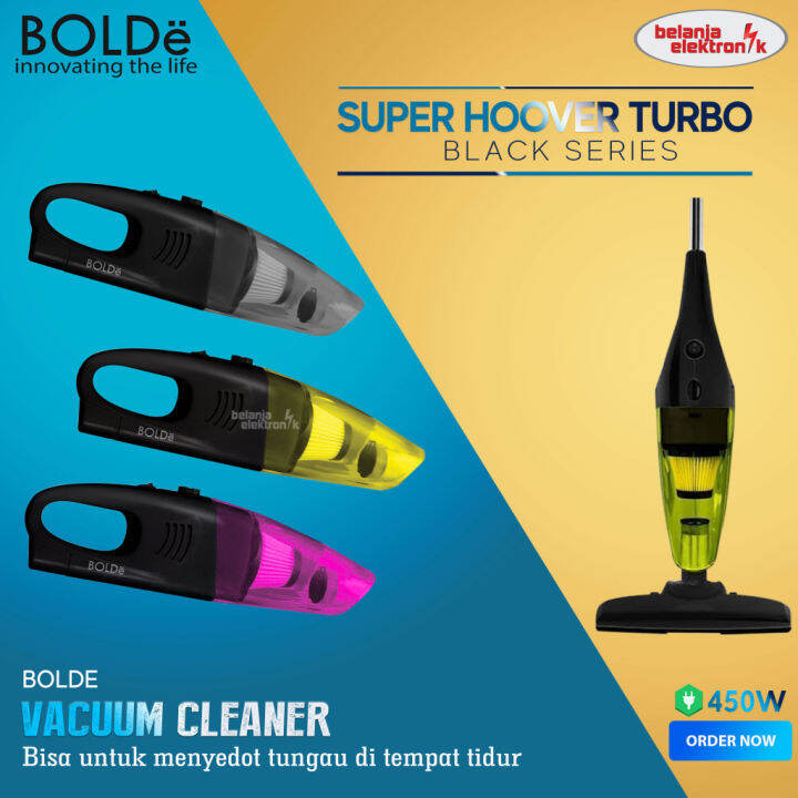 VACUUM CLEANER BOLDE SUPER HOOVER TURBO BLACK SERIES Lazada Indonesia