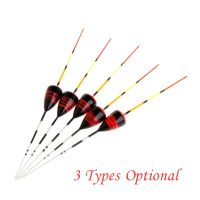 ✾卍► 5 Pcs/set Fishing Float Small Fish Ice Fishing Carp Trout Fluorescent Shallow Water Shaft Wood Floats Stick Tackle Accessories