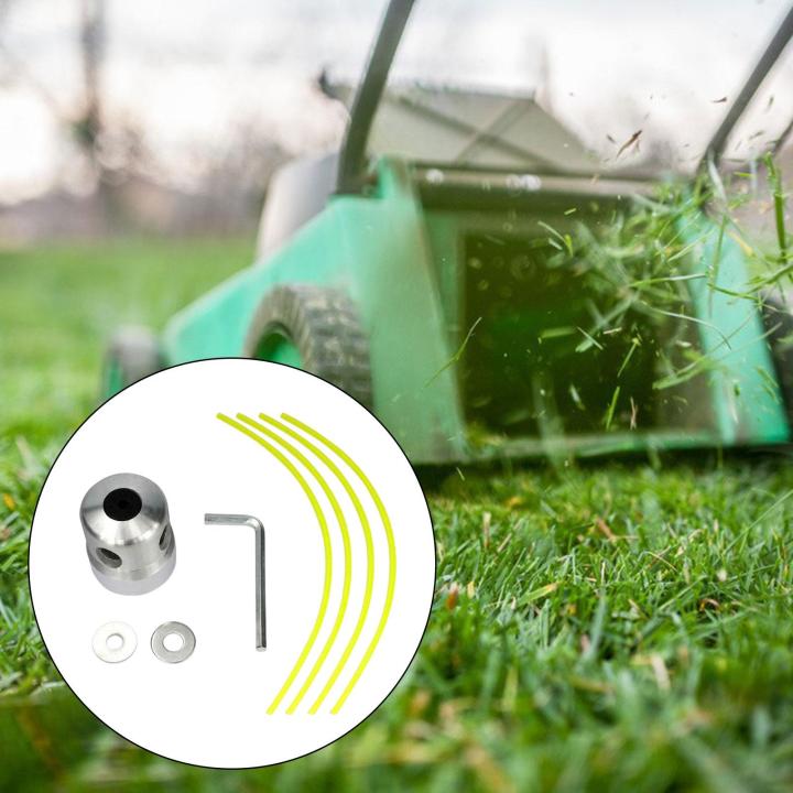 toolsnest-หัวเครื่องตัดหญ้าที่มาพร้อมกับอุปกรณ์ทดแทนอเนกประสงค์สี่สายอุปกรณ์เสริมขนาดกะทัดรัดทนทาน