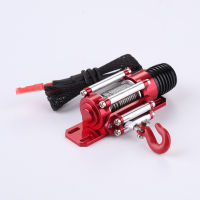 Automatic Simulation Winch with Switch Handhold Remote Control Receiver Accessories Parts for RC Crawler Car Toy Winch