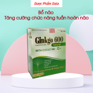 Bổ não GINKGO 600, nattokinase, omega 3, dầu gấc ngăn ngừa tai biến