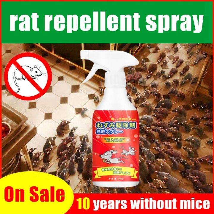 Killer rat repellant spray Can repel mice cockroaches mosquitoes geckos