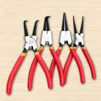 ❆✎ Portable 7 Internal External Pliers Retaining Clips Carbon Steel Multifunctional Snap Ring Circlip Pliers For Hand Tool