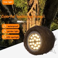 Led Tree Lighting Spotlight Outdoor Waterproof Landscape Light Garden Lamp Colorful Birds Nest Lamp Park Plant Project Lighting