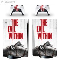 The Evil Within 2 PS5 Disc Skin Sticker for Playstation 5 Console amp; 2 Controllers Decal Vinyl Protective Disk Skins