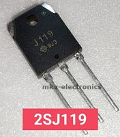 (1ตัว) J119 , 2SJ119 MOSFET P-Channel 8A 160V TO-3P