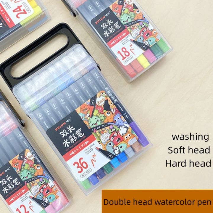 Double Head Watercolor Pen Washable