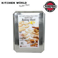 Norpro 3862 S/S Baking Sheet 30x40 cm. / แผ่นรองอบสแตนเลส