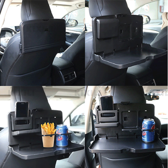 Foldable Car Dining Tray Foldable Car Rear Seat Dining Table Food Tray