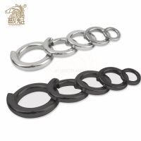 304 Stainless Steel or 8.8 High Strength Carbon Spring Split Lock Washer Elastic Gasket M1.6 M2 M2.5 M3 M4 M5 M6 M8 M10 M12-24 Coil Springs