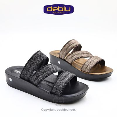 Deblu (รุ่น L9222) รองเท้าแตะแบบสวม รองเท้าเพื่อสุขภาพ พื้นนิ่ม ไซส์ 36-41