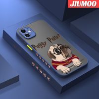 เคส JIUMOO สำหรับ iPhone 11 11 Pro 11 Pro Max ดีไซน์ใหม่ลายการ์ตูนกรอบซิลิโคนแข็งขอบเคสนิ่มใส่โทรศัพท์กันกระแทกคลุมทั้งหมดฝาครอบป้องกันเลนส์กล้อง