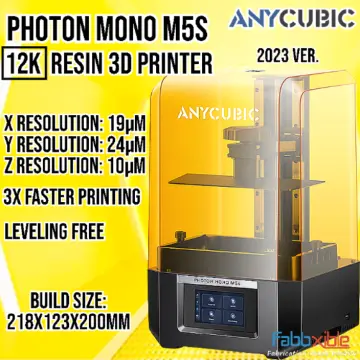 Anycubic Photon Mono M5s: 12K High Resolution Resin 3D Printer