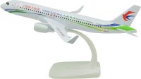 1:400 Standard Edition Airbus A320 China Eastern Airlines Large Beautiful Qinghai Without Landing Gear Metal Airplane Model Plane Toy Plane Model