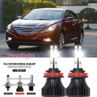 หลอดไฟหน้ารถยนต์ LED LAI 40w 6000k สีขาว สําหรับ Hyundai SONATA VII (LF) 2014-2023