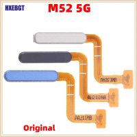 Original For Samsung Galaxy M52 5G sm-m526 Fingerprint Finger Print Touch ID Sensor Power Button Flex Cable Repair Parts