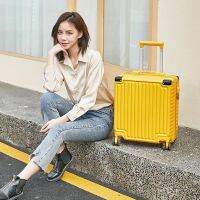 Travel bags กระเป๋าเดินทาง ไซส์18นิ้ว กระเป๋าล้อลาก  กระเป๋าถือขึ้นเครื่อง เนื้อabs+pc แถมผ้าคลุมและสติ๊กเกอร์(มี2แบบให้เลือก) กระเป๋าเป้ท่องเที่ยว