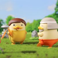 Cartoon POP MART Duckoo Fitness Series Action Figure Dolls Toys Collection Model Gifts for Kids