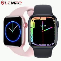 LEMFO P7 Smartwatch Smart Watch Men Women  Series 7 Bluetooth Call Voice Assistant Music Control PK W37 DT100