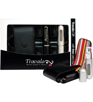 Travalo Excel Atomizer Bottle, Black