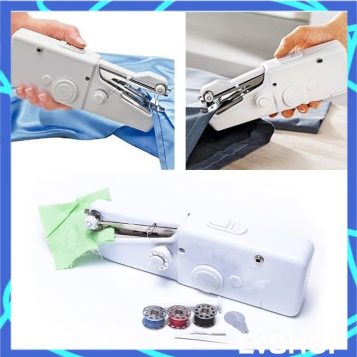 Handy Stitch Mini Sewing Machine Cordless Handheld Cloth Sewer