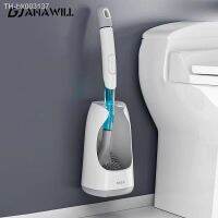 ✚◕☎ AHAWILL Household Silicone Toilet Brush with Bracket Plus Cleaning Liquid No Dead Angle Long Handle Brush Bathroom Accessories