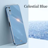 สำหรับ Huawei Honor 8X 9XPro 10 10Lite 10i 20i 20S 20Pro V20 V30 V40 Luxury Electroplated Soft TPU ซิลิโคนโทรศัพท์กรณีสแควร์กันกระแทกกรณีโทรศัพท์ Cover