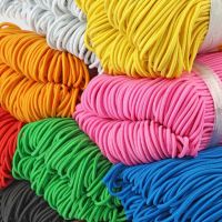 ◆►❣ 1.5mm Colorful High-Elastic Round Elastic Band Round Elastic Rope Rubber Band Elastic Spandex Band Trim DIY Sewing Accessories