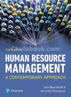 Chulabook(ศูนย์หนังสือจุฬาฯ)|c222|9781292119564|HUMAN RESOURCE MANAGEMENT: A CONTEMPORARY APPROACH