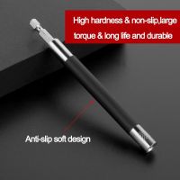 SYXQUS 80/120mm Drill Hand Tool Screw Bit Hole Finder Guide Screw Drill Tip Extension Bar Bit Adapter Electric Drill Extension 80/120mm Hex Shank Quick Release ic Screwdriver Bit Screwdriver Drill Extensions Adapter