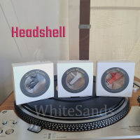 Headshell เฮดเชลยึดหัวเข็ม พร้อมสายสัญญาณ สำหรับเครื่องเล่นแผ่นเสียง