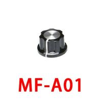 10ชิ้น Mf-A01/A02/A03/A04/A05ลูกบิดโพเทนชิออมิเตอร์โพเทนชิออมิเตอร์เบกเกลไลต์ฝาครอบตัวลดแรงกระแทกด้านใน: 6มม