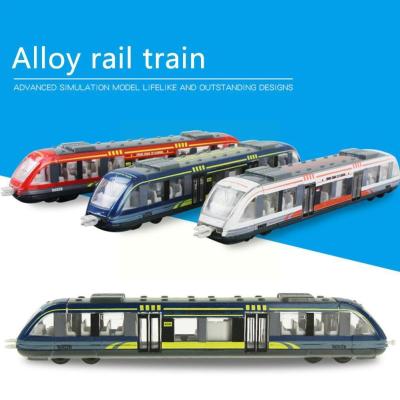 Simulation Alloy Metal High Speed Rail Diecast Train Model Model Children Educational Toy Train Gift Toys Toys Alloy Boys