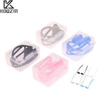 1Pairs Earplugs Lanyard With Prevent Noise Reduction Protection Ear Plug Soft Silicone Swim Dive Supplies