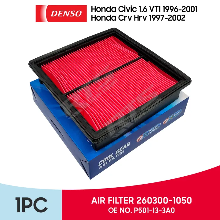 Denso Engine Air Filter Honda Civic 1.6 VTI 1996 2001 / Crv Hrv 1997 2002 2603001120 ( OE