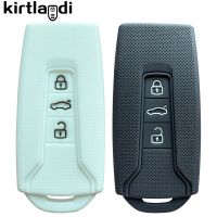 Silicone Case Key Cover For Volkswagen Vw Touareg 2018 2019 2020 2021 Car Key Case Car-Styling Shell Protection Essories Fob