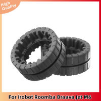 ยางเปลี่ยนล้อ Fit สำหรับ Irobot Roomba ava Jet M6 (6110) (6012) (6112) (6113) Series Robot Mop