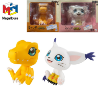 MegaHouse Original Digimon อะนิเมะ Tailmon Agumon Action Figure ของเล่นสำหรับชายหญิงเด็กเด็กวันเกิดของขวัญ Model