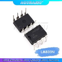 10PCS LM833N DIP8 LM833 DIP 833N DIP-8 new and original IC WATTY Electronics