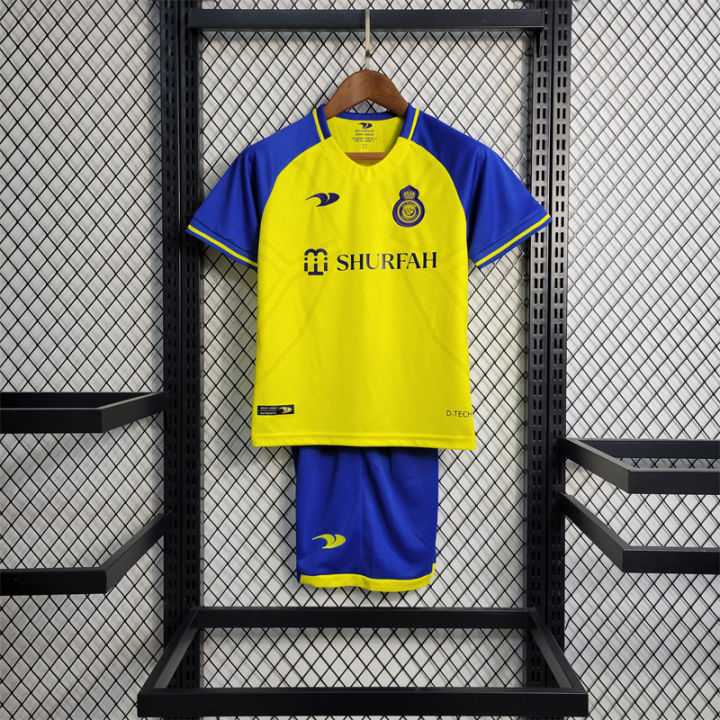 ihjc Shop Kids Kit 22/23 Al Nassr Jersey Home CR7 Football Jersey ...