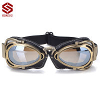 Motorcycle Glasses Goggles R Vintage Riding Eye Wear Sun Windproof Goggles for Cafe Racer Pilot Helmet Glasses