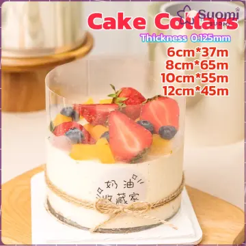 Plastic Transprent Cake Tool Cake Wrap Mousse Wrapper 6cm*600m