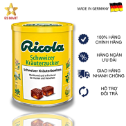 Date 11 2025 kẹo ngậm ho thảo dược không đường Ricola nhập khẩu Đức hộp
