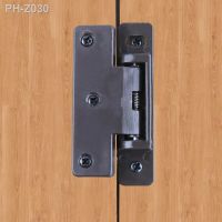 4pcs Plastic spring Hinge bisagra hidden Flat loaded hinge for wardrobe Cupboard cabinet door joint connector furniture Hardware