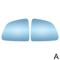 เลนส์กระจกสีฟ้ากระจกมองข้างมองหลัง800r 1คู่สำหรับเทสลารุ่น Y 2019 2020 2021 I1z2กระจกประตูมุมมองกว้างป้องกันแสงสะท้อน