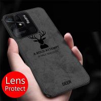 เคสโทรศัพท์ผ้าลายกวางคลาสสิกสำหรับ Xiaomi Redmi10C Redmi 10C 10 C C10 6.71นิ้วกันชน Tpu นิ่มกันกระแทกเคส