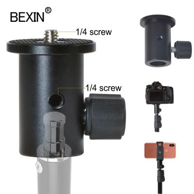 DSLR Camera Light Stand Conversion Head Flash Bracket Adapter Mount 1/4 For Umbrella Holder Photography Equipment Accessories